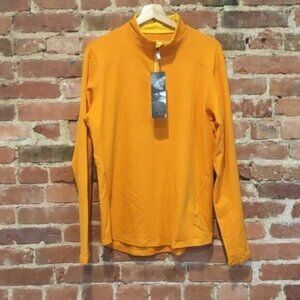 NEW Mountain Force 1/4 Zip Baselayer Size 54 Orange